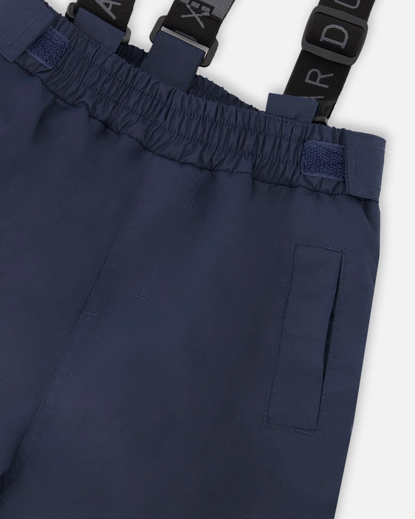 Two-Piece Chill Outerwear Set With Light Insulation Navy Blue - Image 7