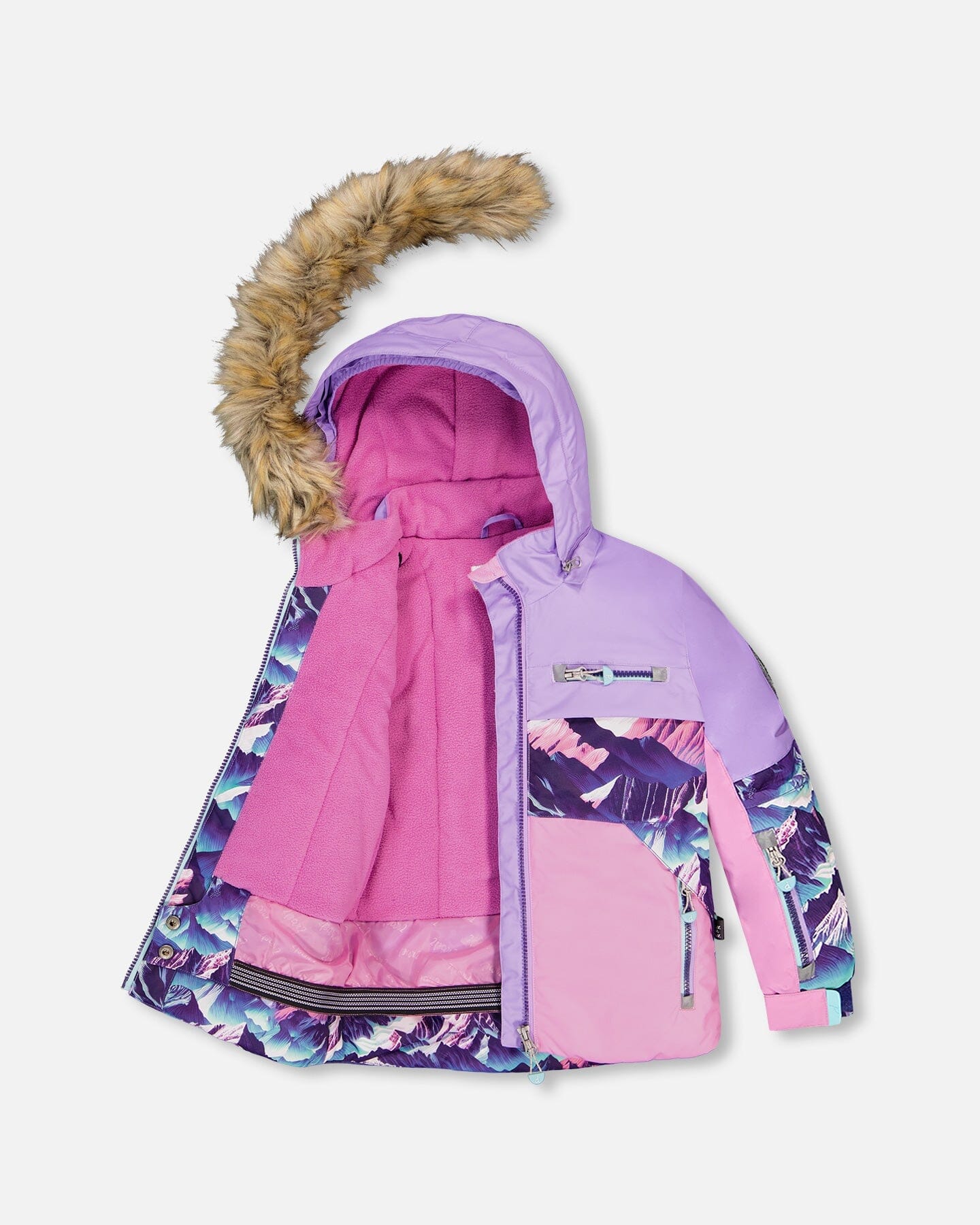 Two-Piece Play Snowsuit Dark Purple - Image 7
