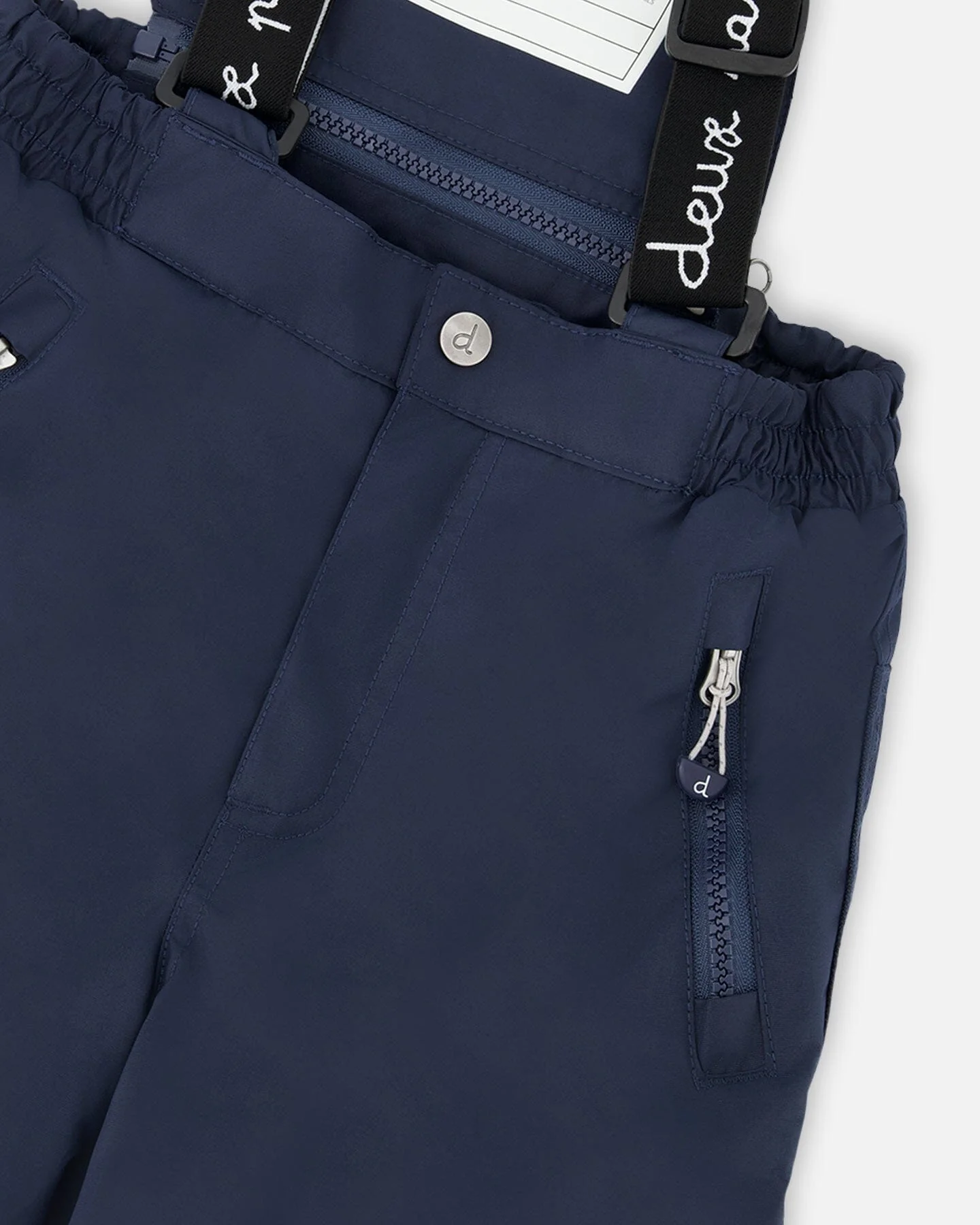 Two-Piece Play Snowsuit With Printed Jacket Navy Blue - Image 6