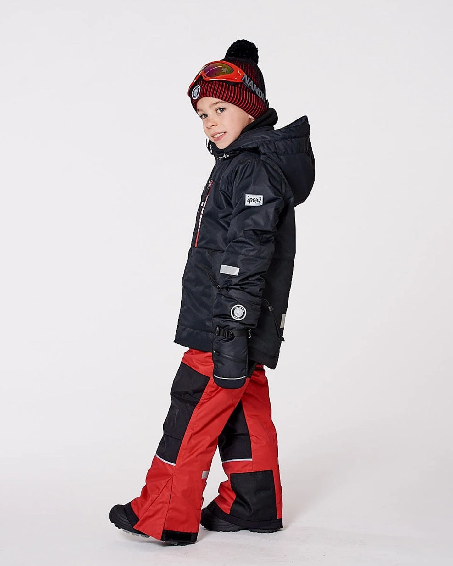 Two-Piece Teknik Snowsuit Red - Image 2