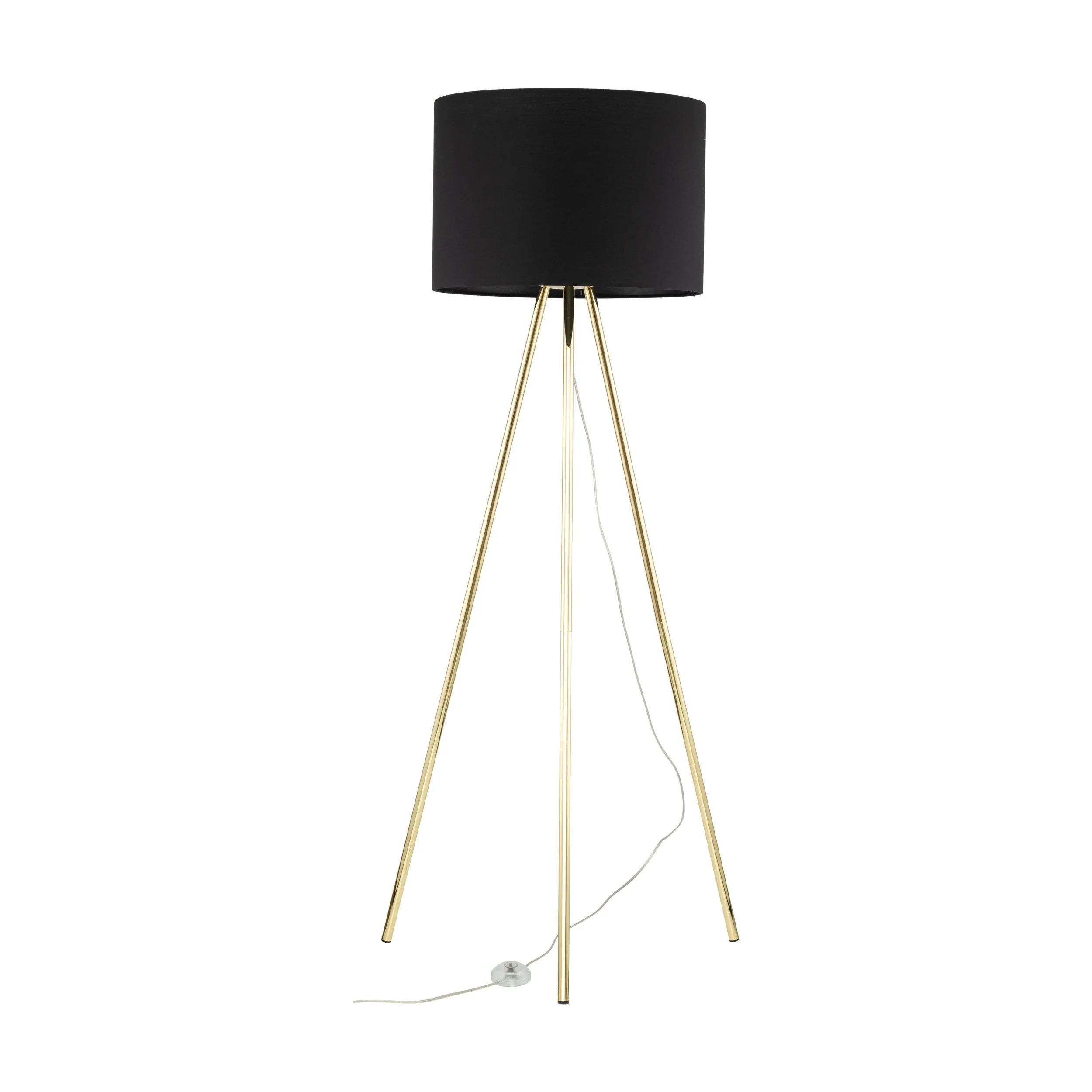 UMBERTO Black Modern Floor Lamp for Living Room & Bedroom (Clearance) - Image 4