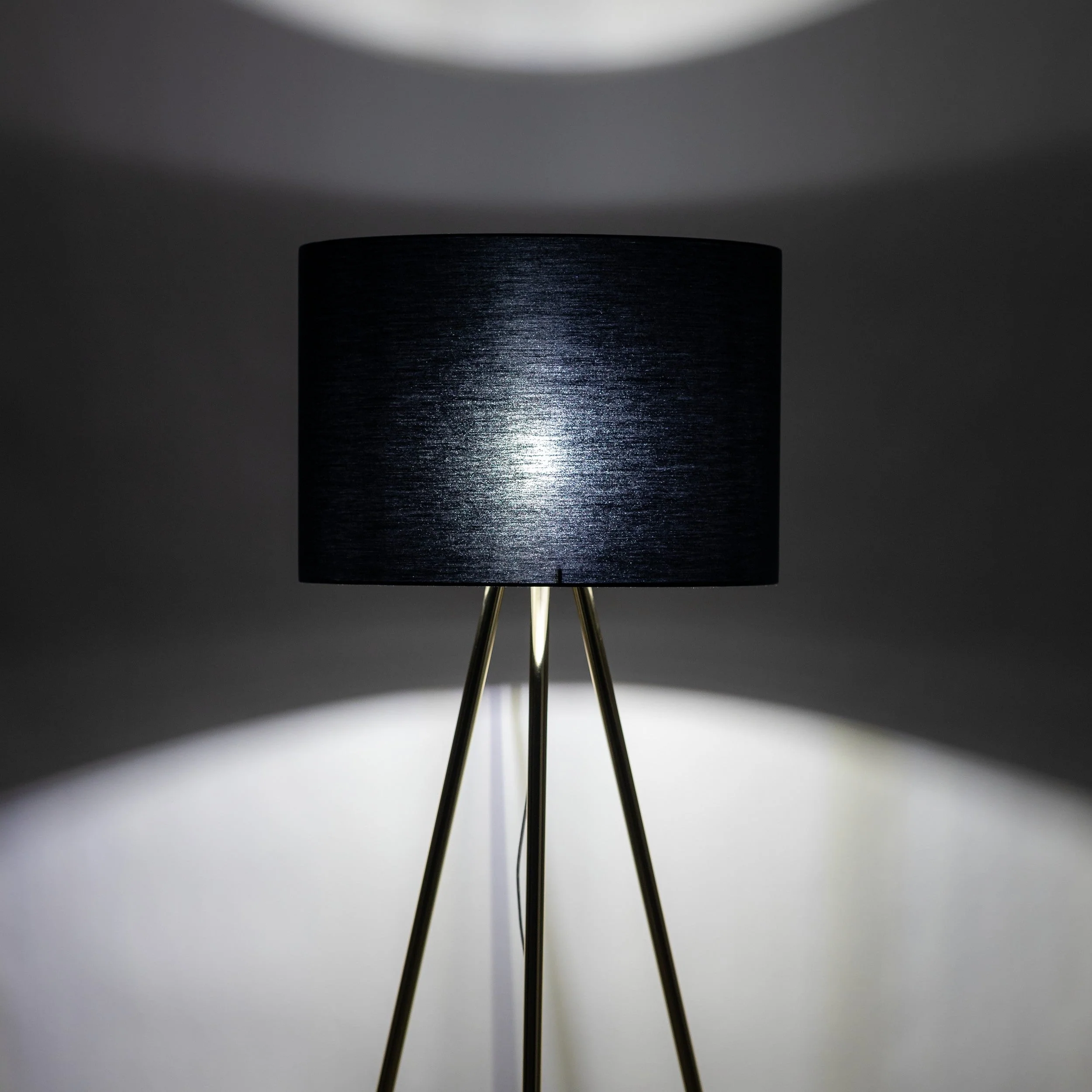 UMBERTO Black Modern Floor Lamp for Living Room & Bedroom (Clearance) - Image 8