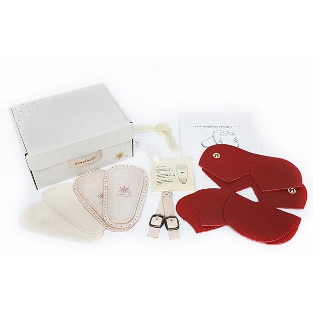 Umeloihc Boo 12cm Babies First Shoe Kit Red - Image 6
