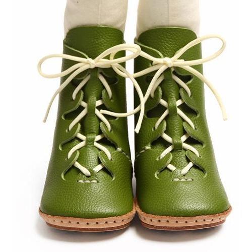 Umeloihc Gil 12cm Babies First Shoe Kit Olive - Image 2
