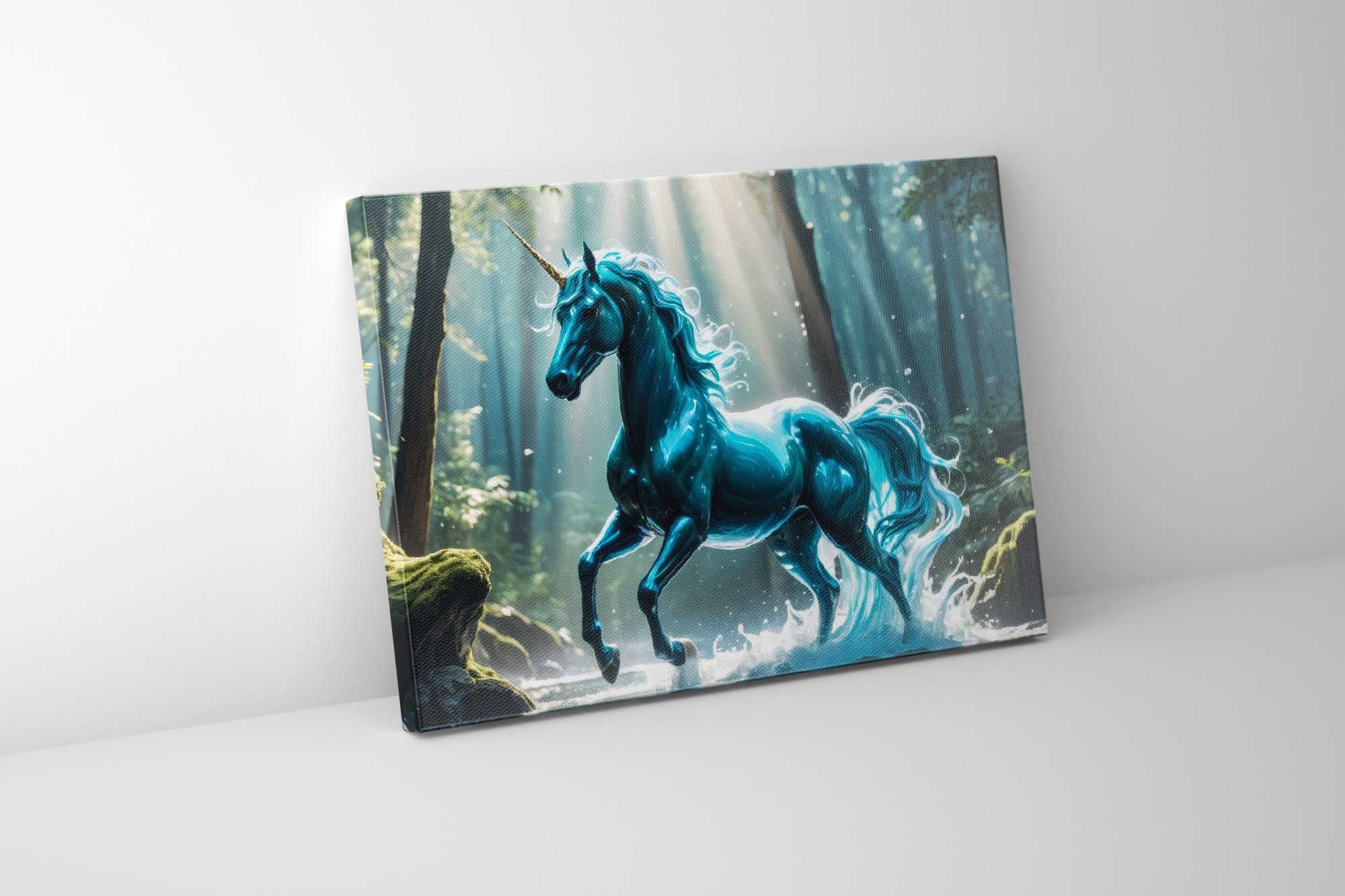 Unicorn 48" x 36"
