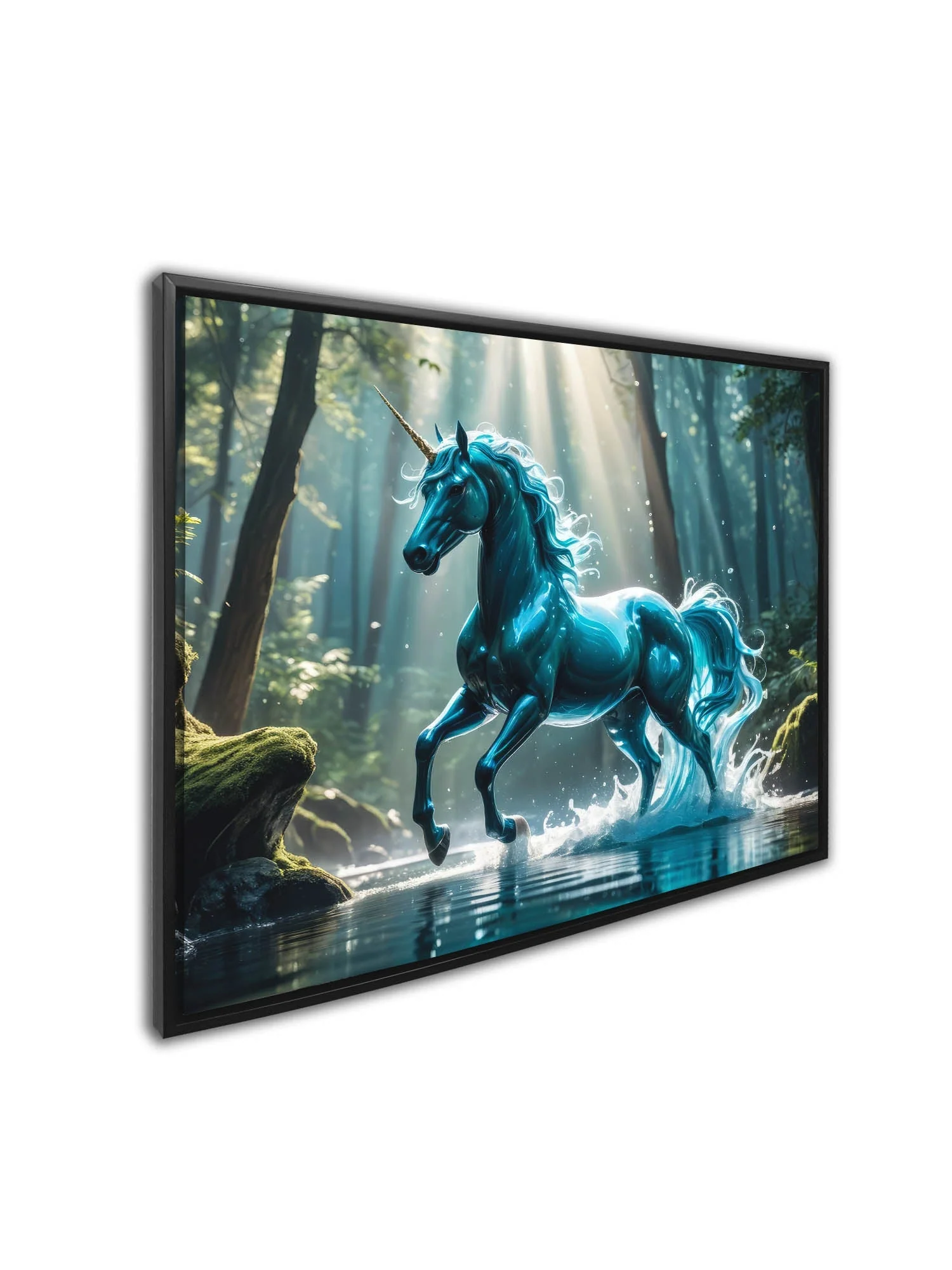 Unicorn 48" x 36" - Image 2