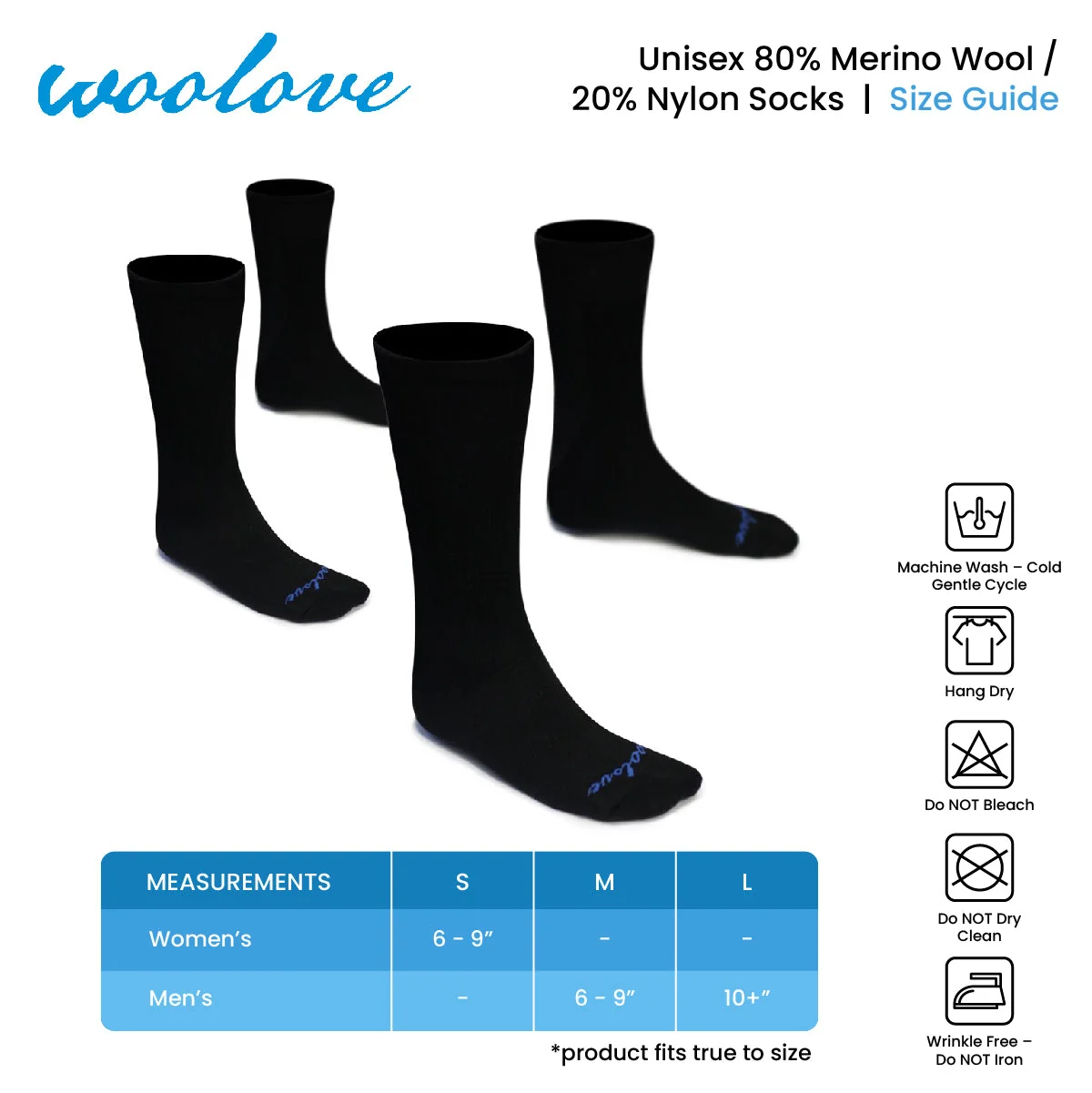 Merino Wool Socks — 2 Pack, Unisex - Image 6