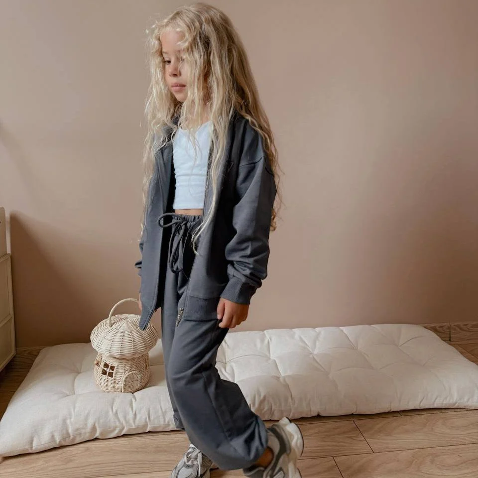 Urban Cool Girls Jogger Set - Image 2