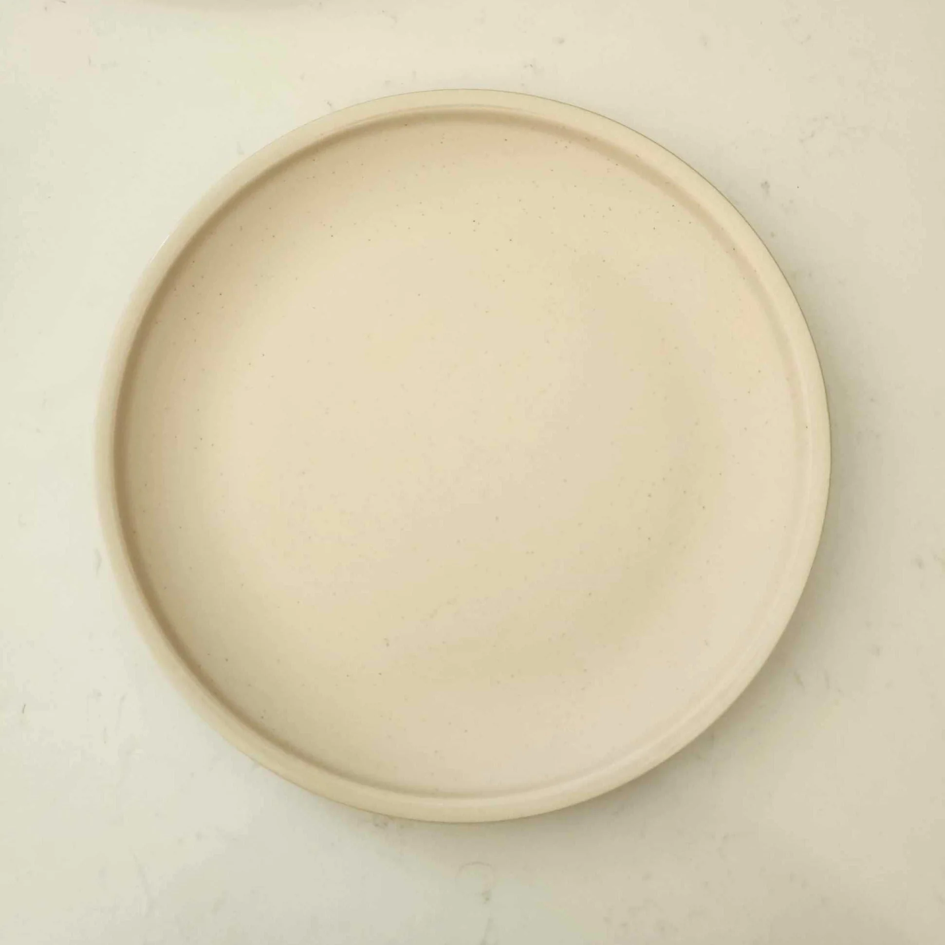 Vaisselles en céramique (blanc crème) - Image 4