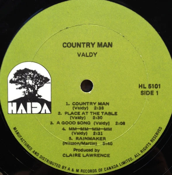 Valdy – Country Man - 1972 - Image 3