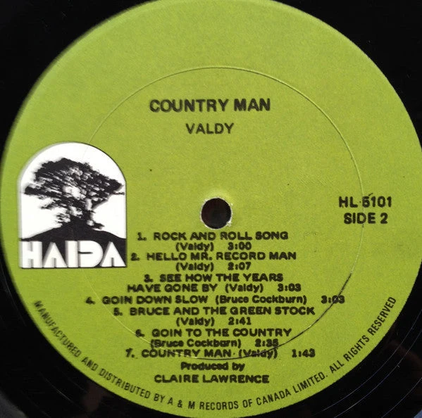 Valdy – Country Man - 1972 - Image 4