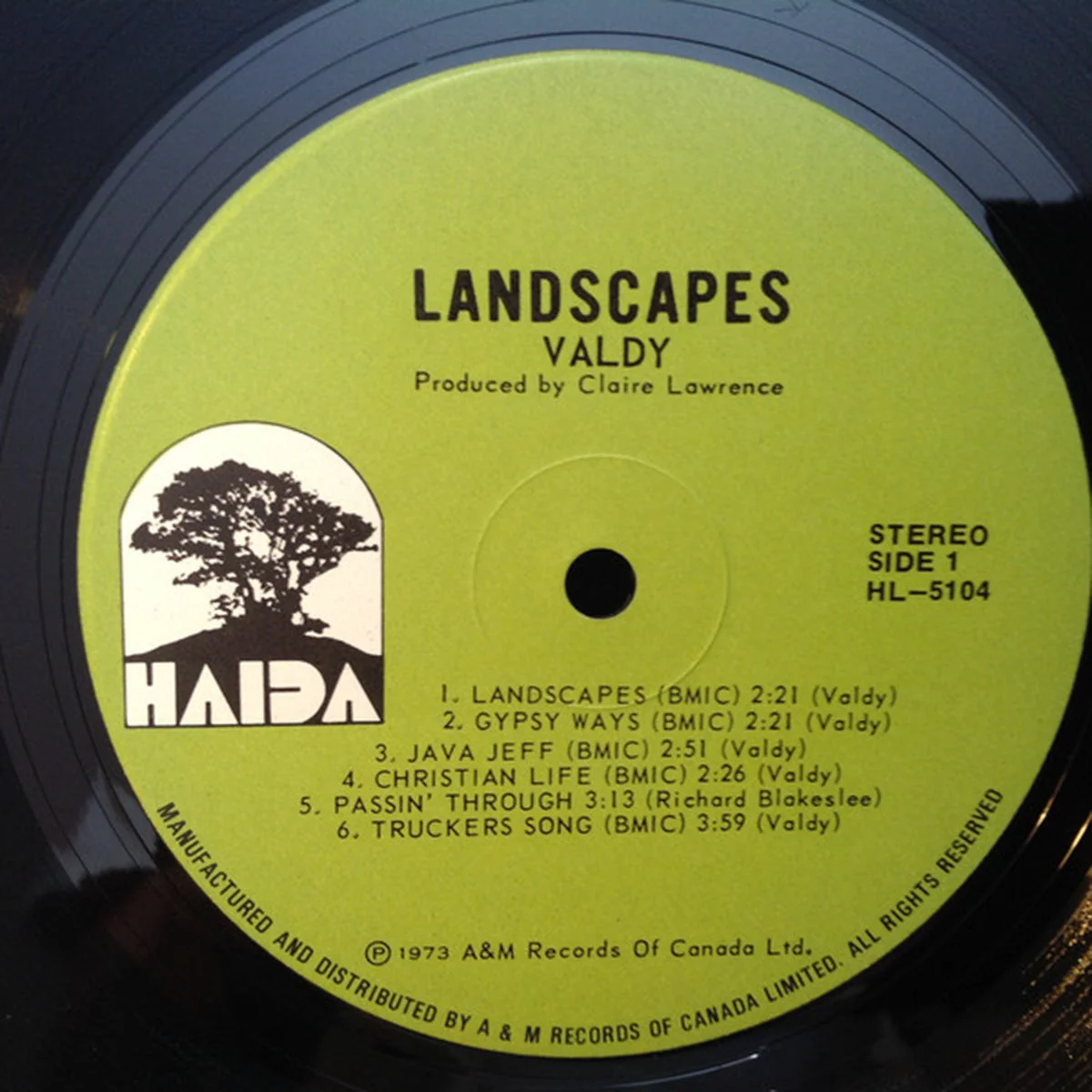 Valdy – Landscapes - 1973 Original! - Image 3
