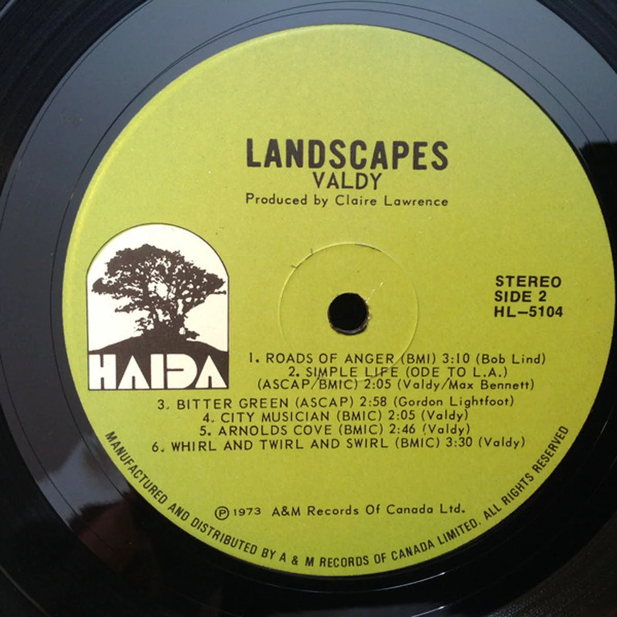 Valdy – Landscapes - 1973 Original! - Image 4