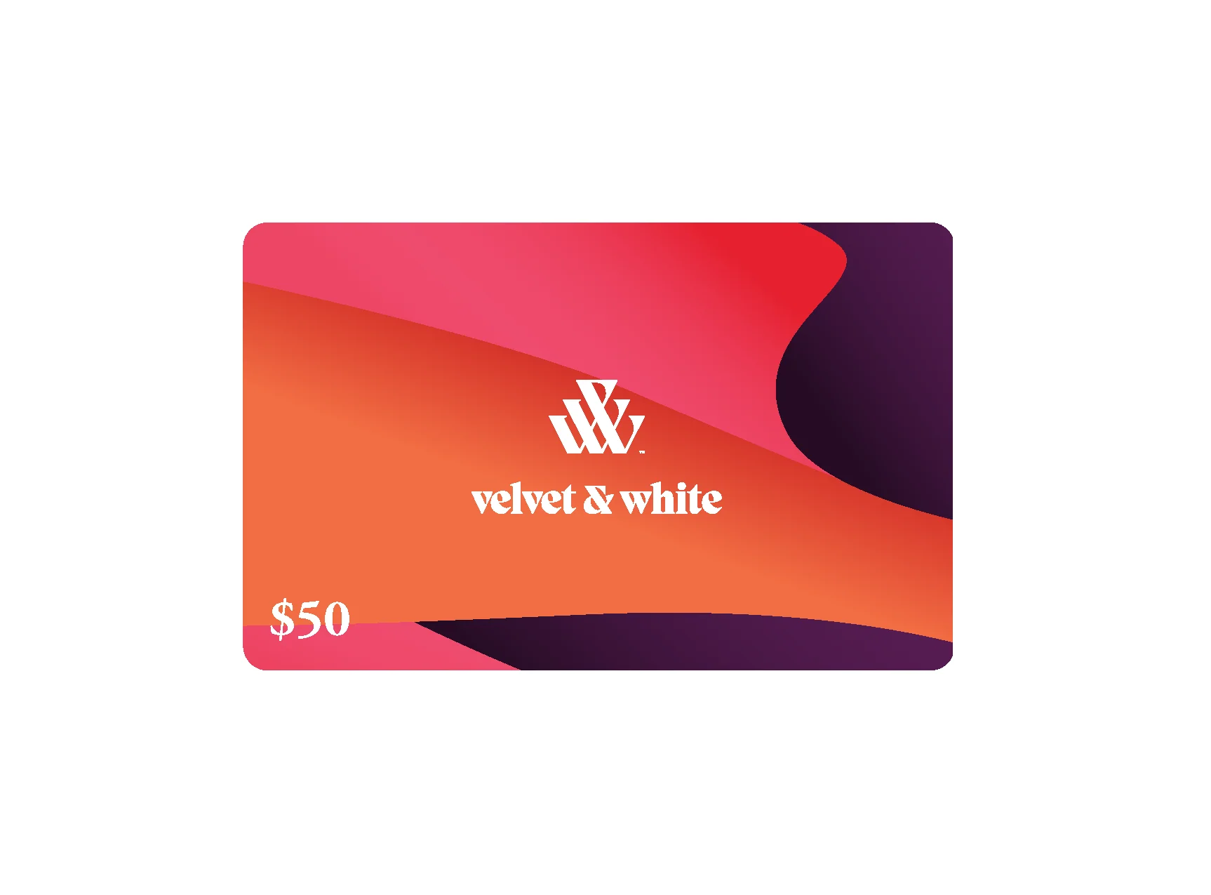 Velvet & White Gift Card - Image 2