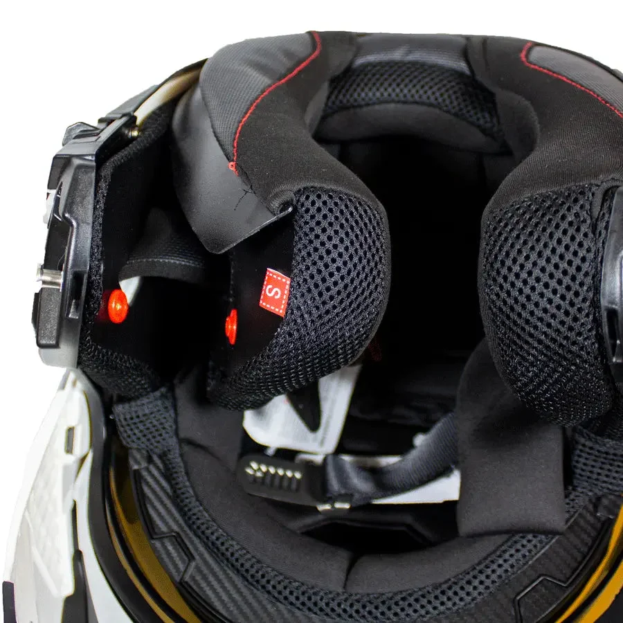 VOSS 988 MOTO-1 Matte Black Helmet - Image 8