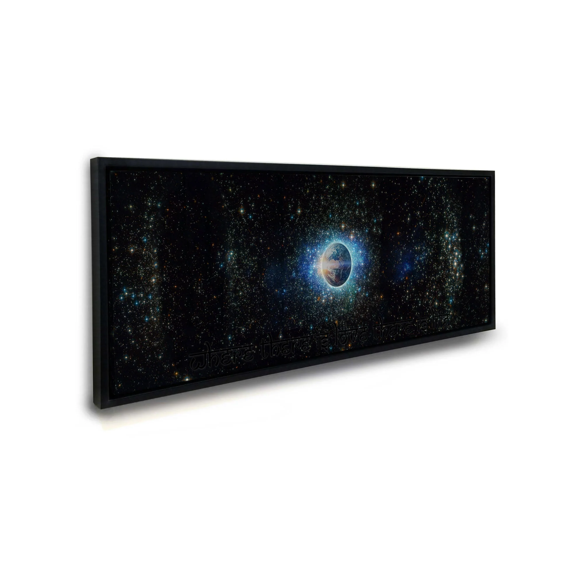Wal Art-Where there is love there is Life-Canvas Print - Image 4