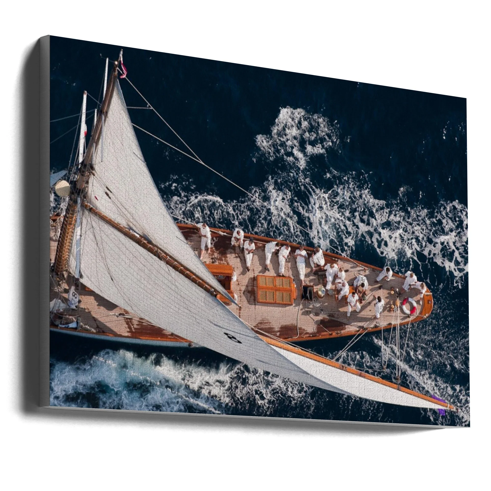 Wall art Above Moonbeam Canvas Print - Image 4