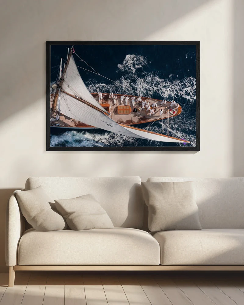 Wall art Above Moonbeam Canvas Print - Image 8