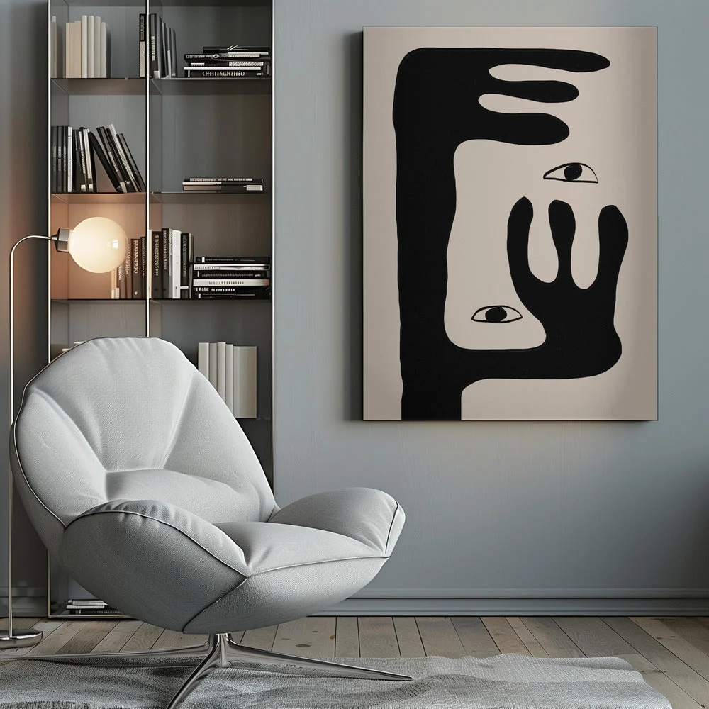 Wall art Abstract Face No2. - Image 10