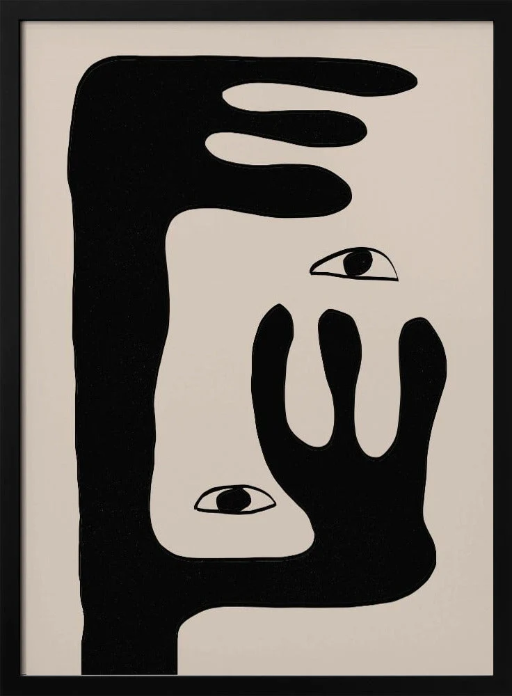 Wall art Abstract Face No2. - Image 2