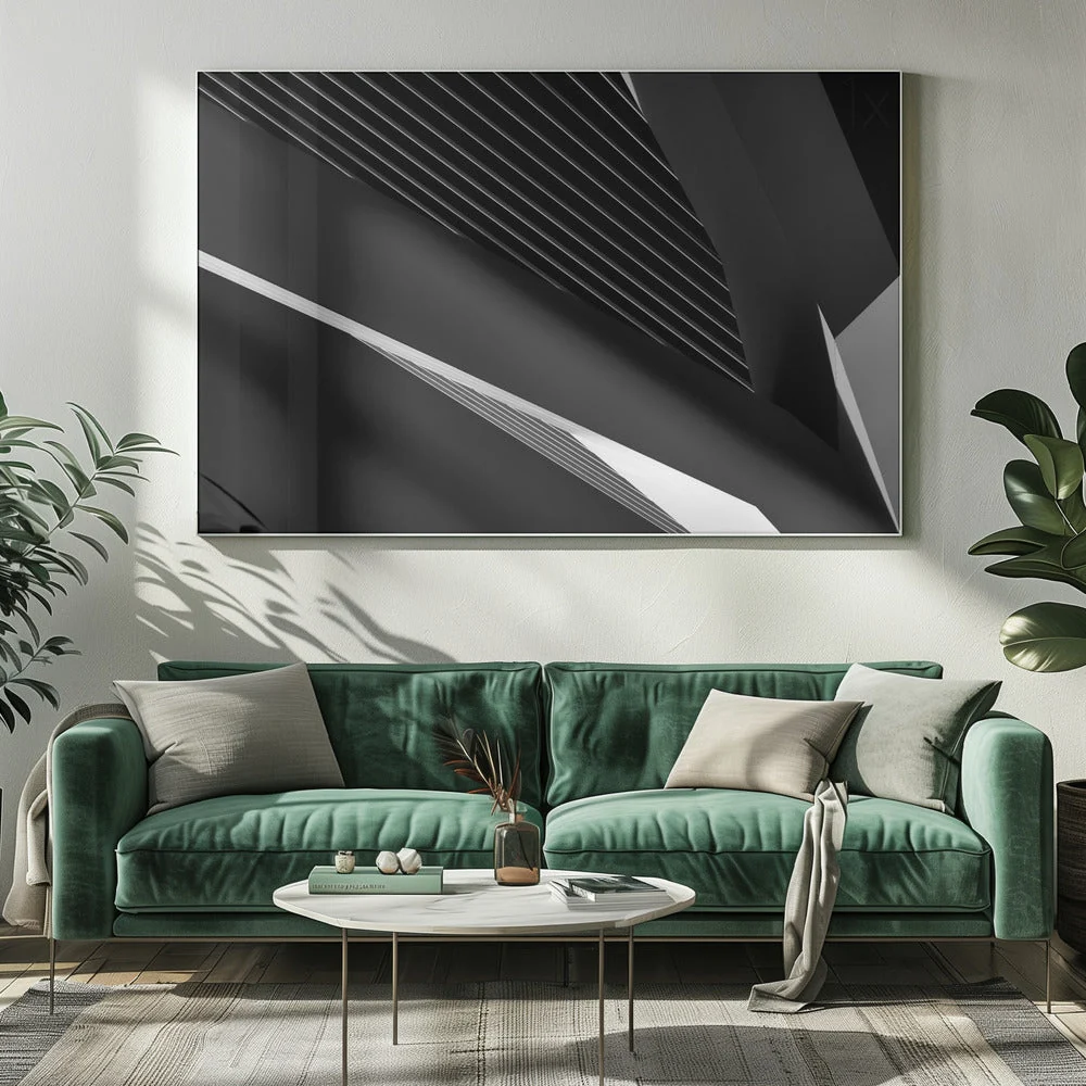 Wall art Abstraction of a swan - Image 8