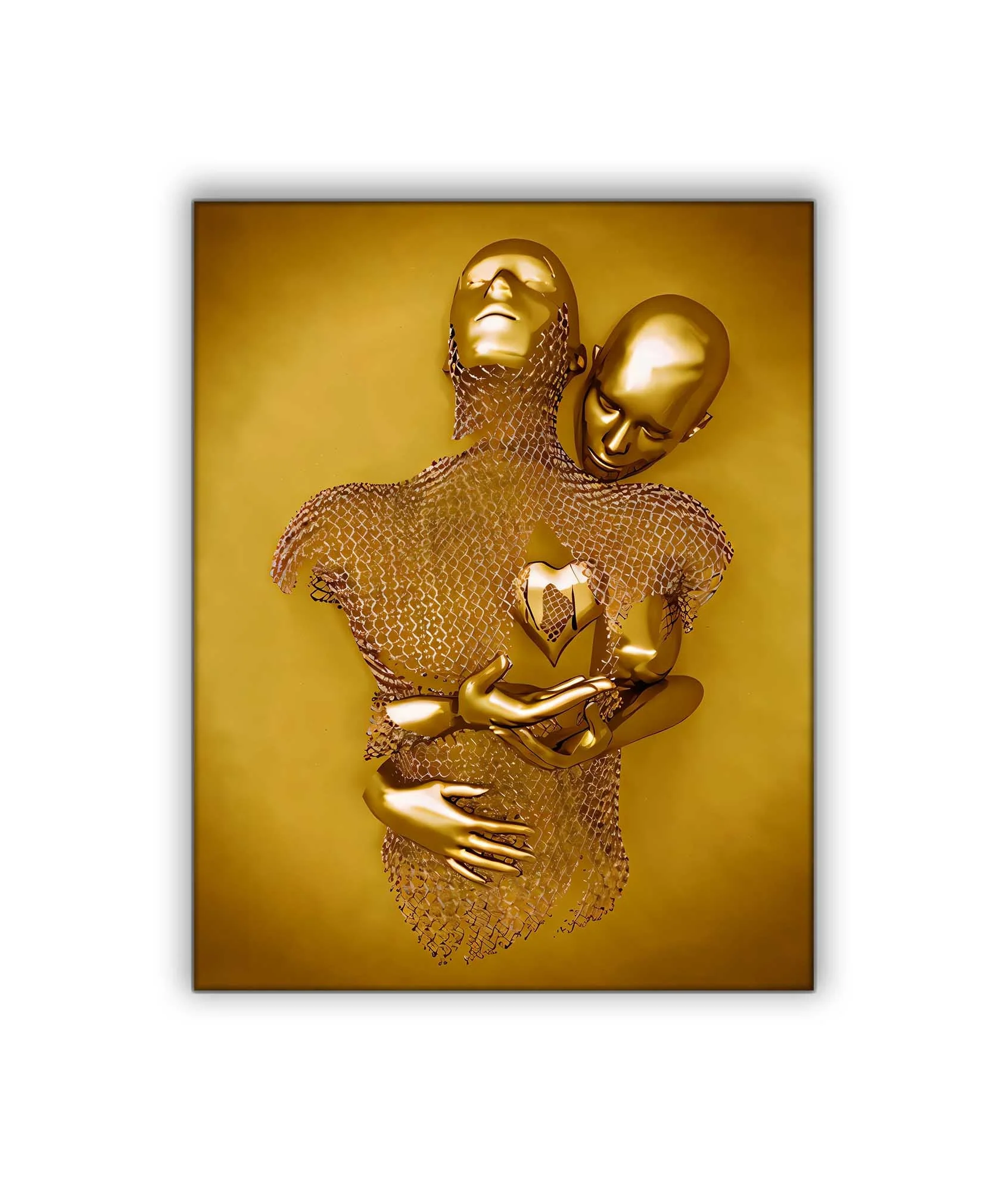 Wall Art-AI Love Fine Art Canvas Wall Decor - Image 2