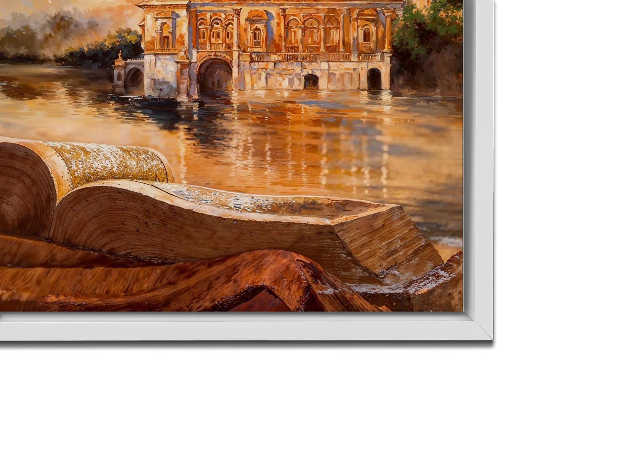 Wall Art -Ancient Golden Temple- Spiritual Wall Decor - Image 9