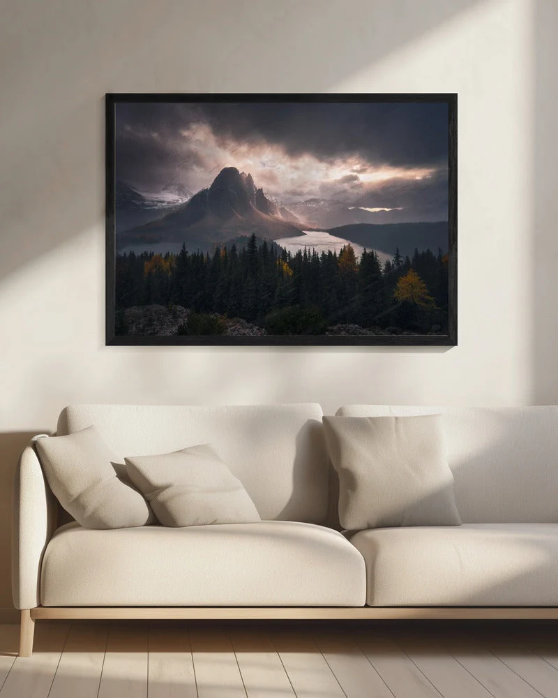 Wall art Assiniboine in Snow - Image 8