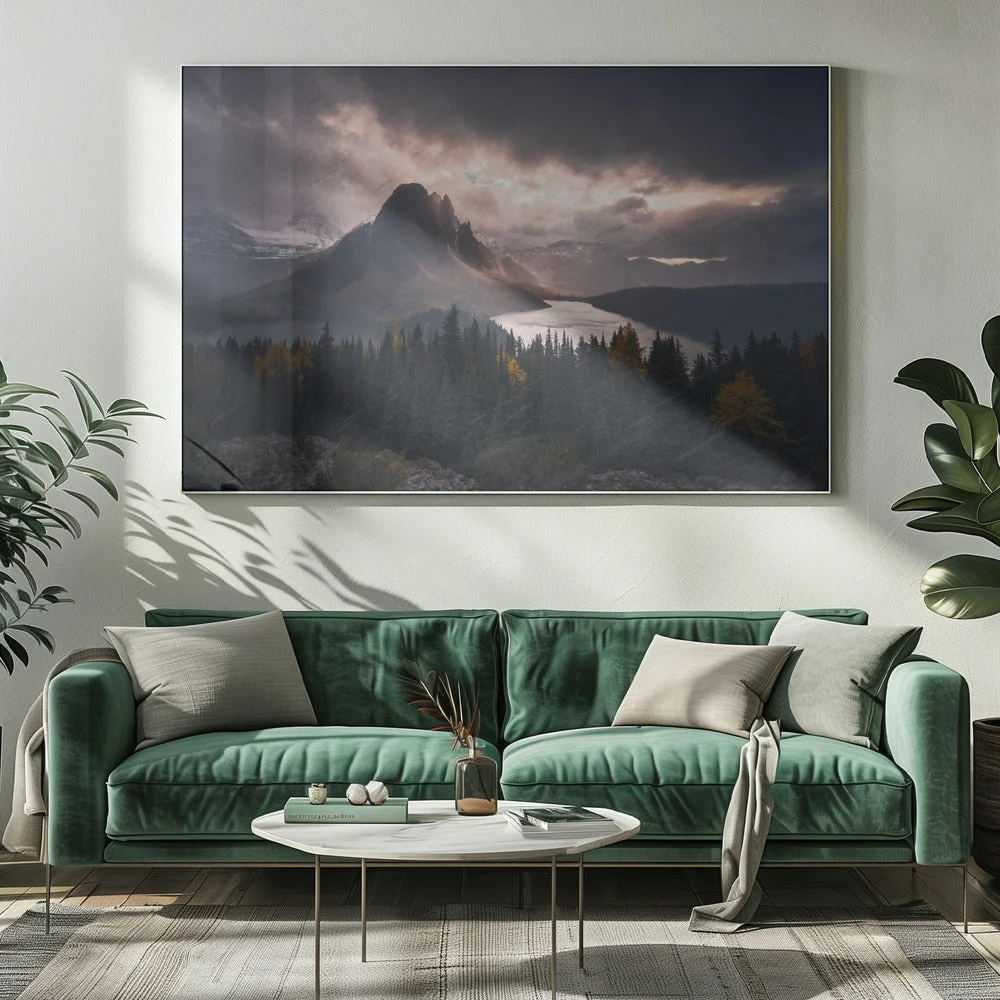 Wall art Assiniboine in Snow - Image 9
