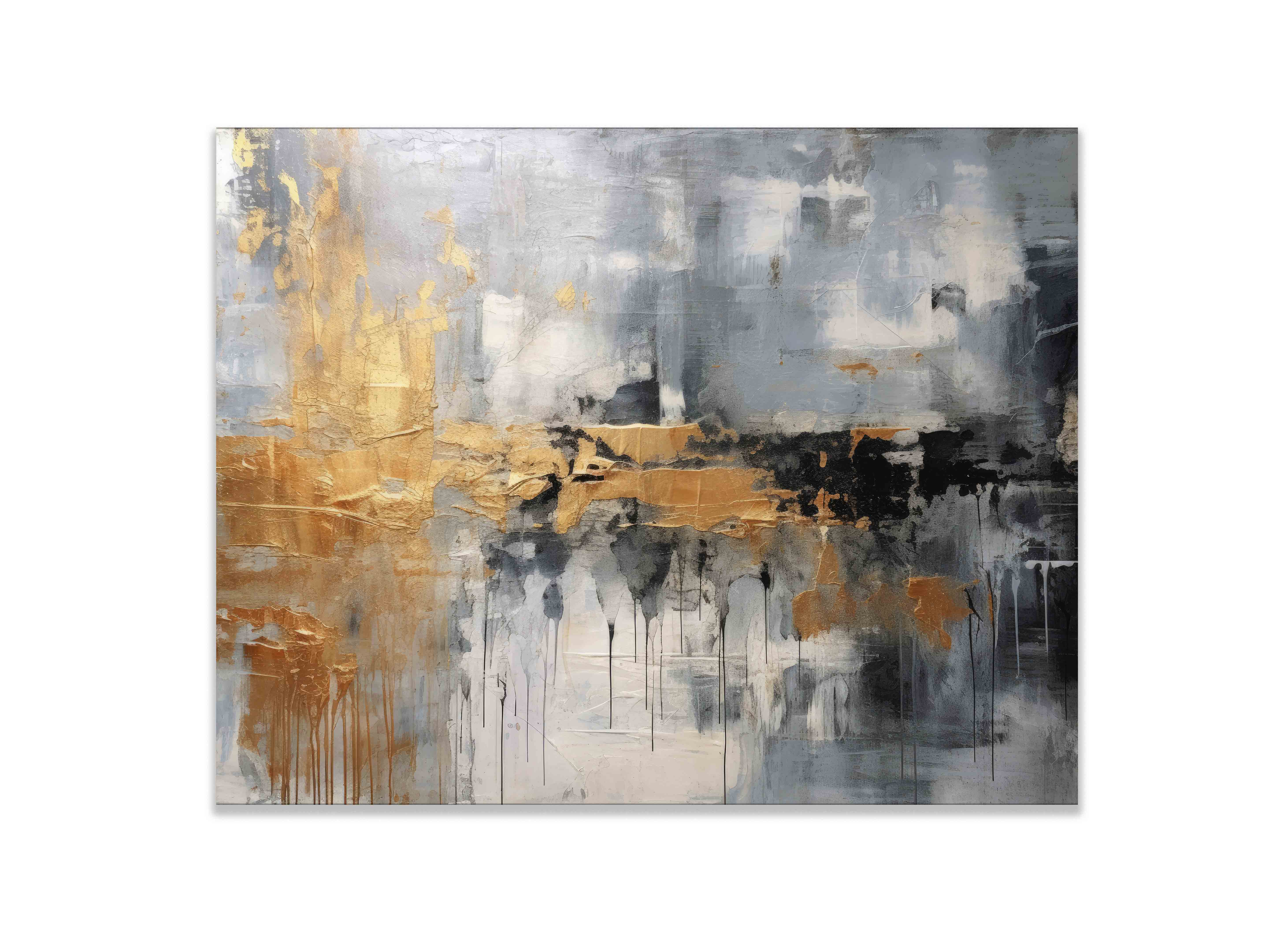 Wall Art -Autumn abstract canvas print - Image 2