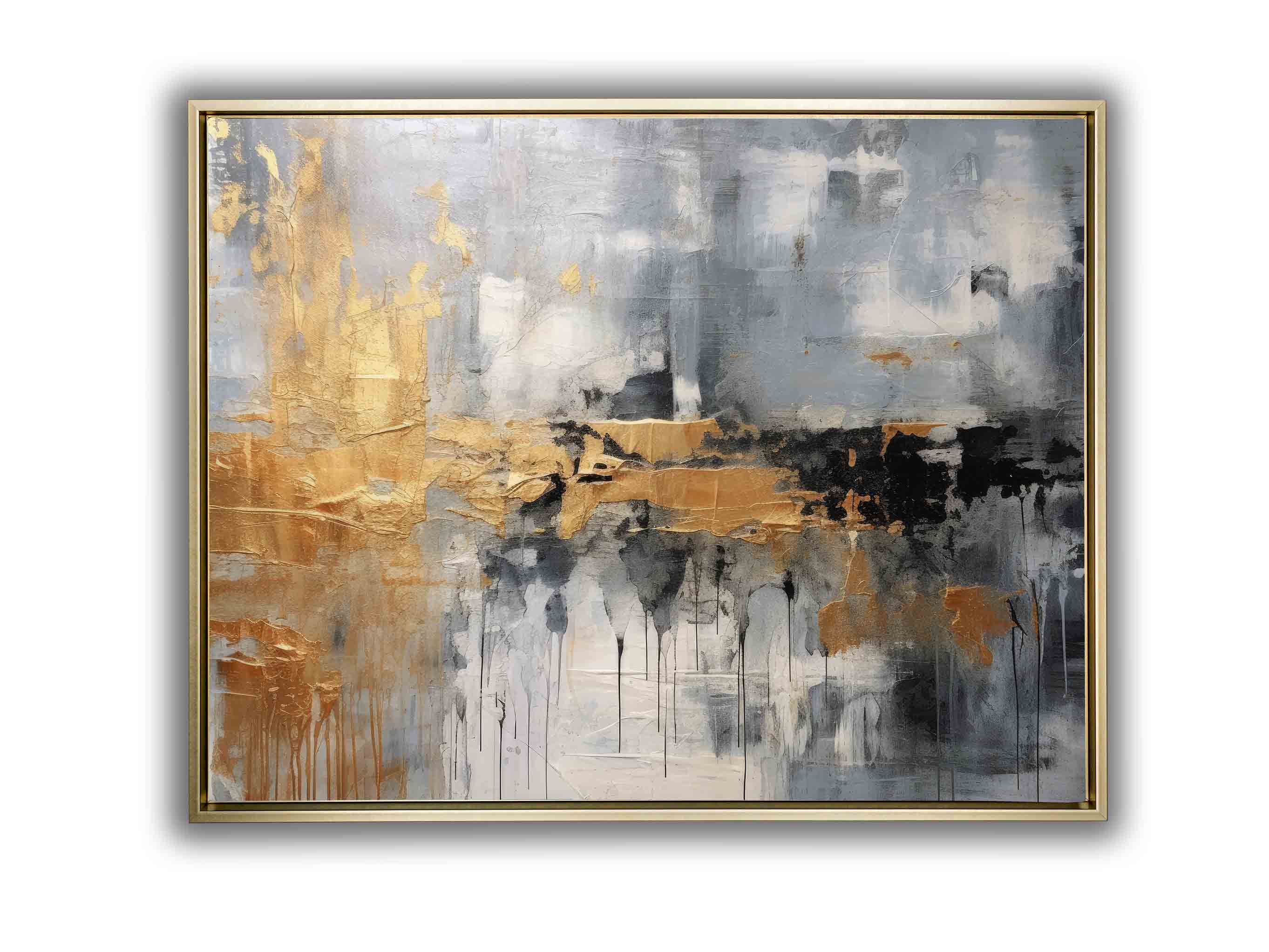 Wall Art -Autumn abstract canvas print - Image 5