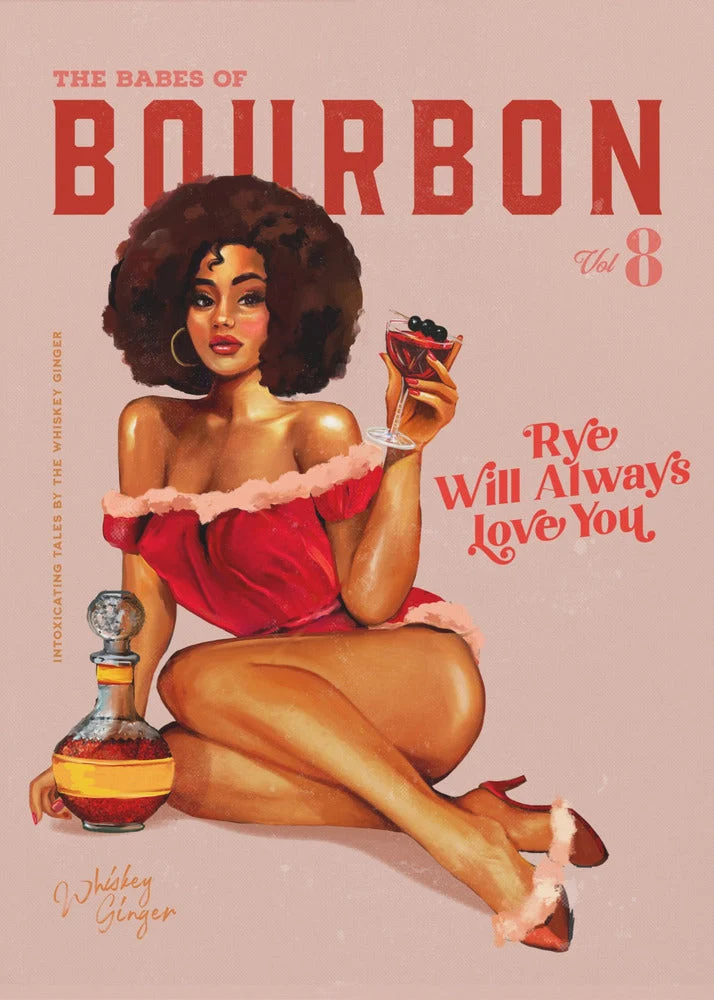 Wall art Babes of Bourbon Vol 8 Vintage Pinup Girl With Afro - Image 7