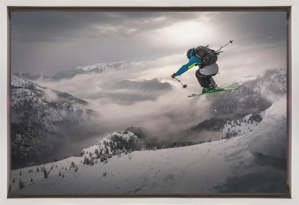 Wall art Backcountry skiing - Image 2