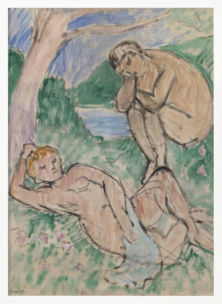 Wall art Baigneurs - Image 8