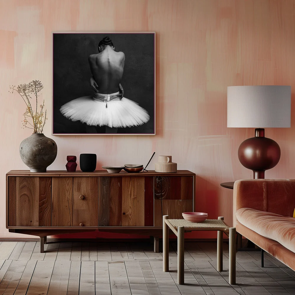 Wall art ballerina's back 2 - Image 7