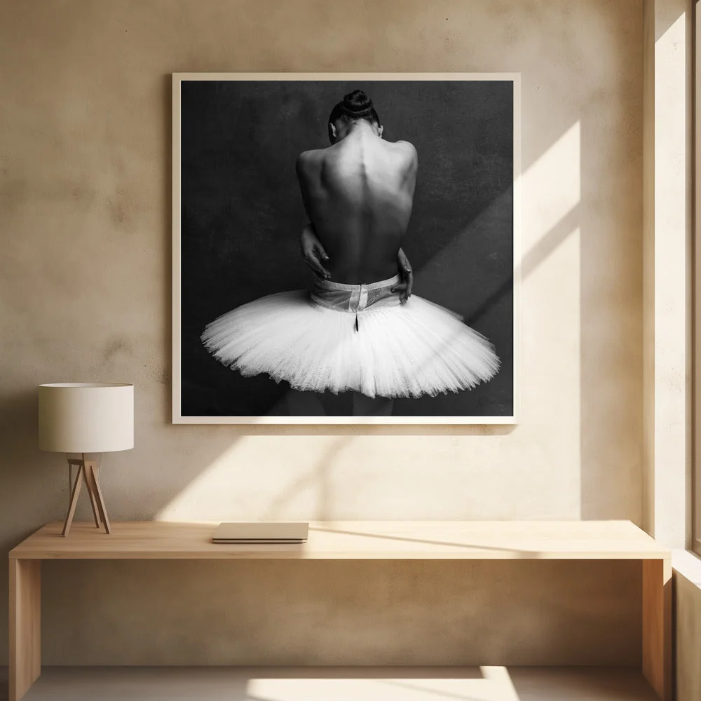 Wall art ballerina's back 2 - Image 8