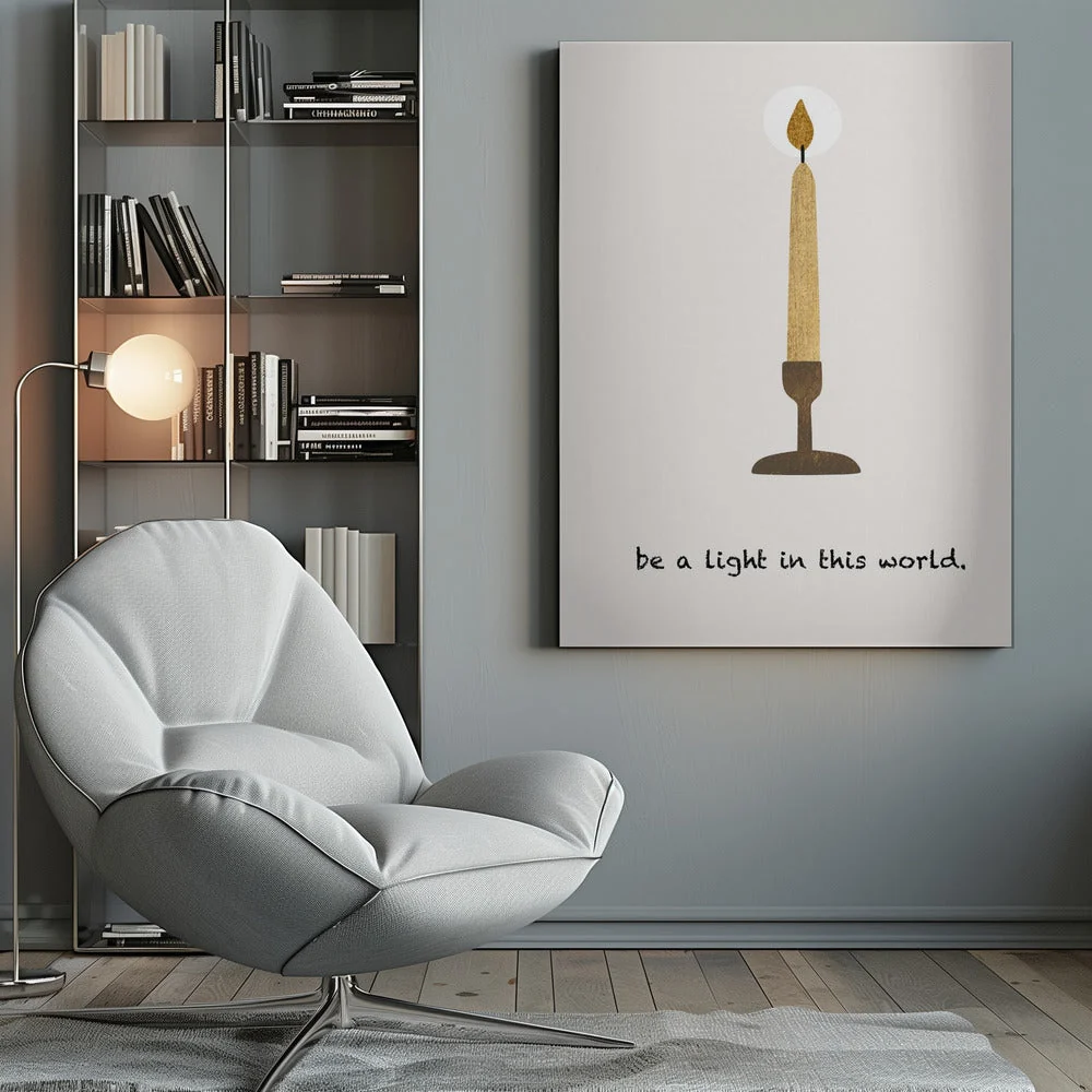 Wall art Be a Light - Image 10
