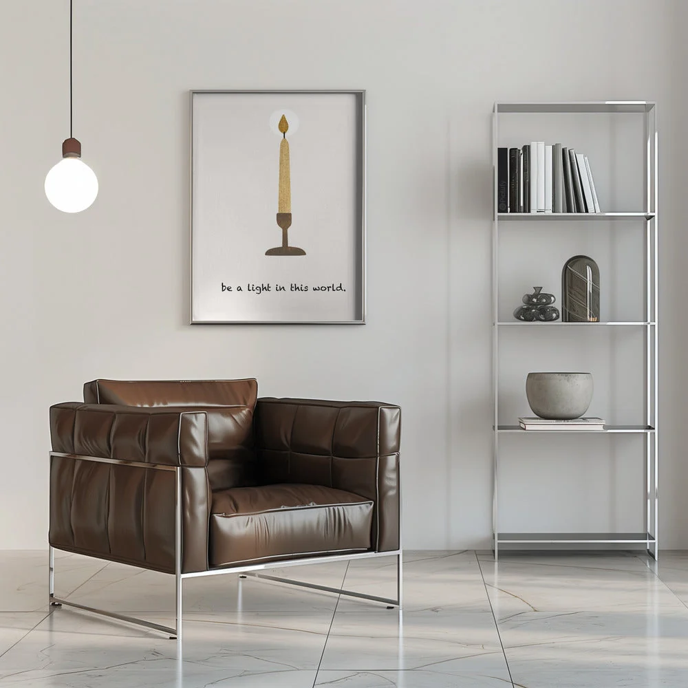 Wall art Be a Light - Image 8