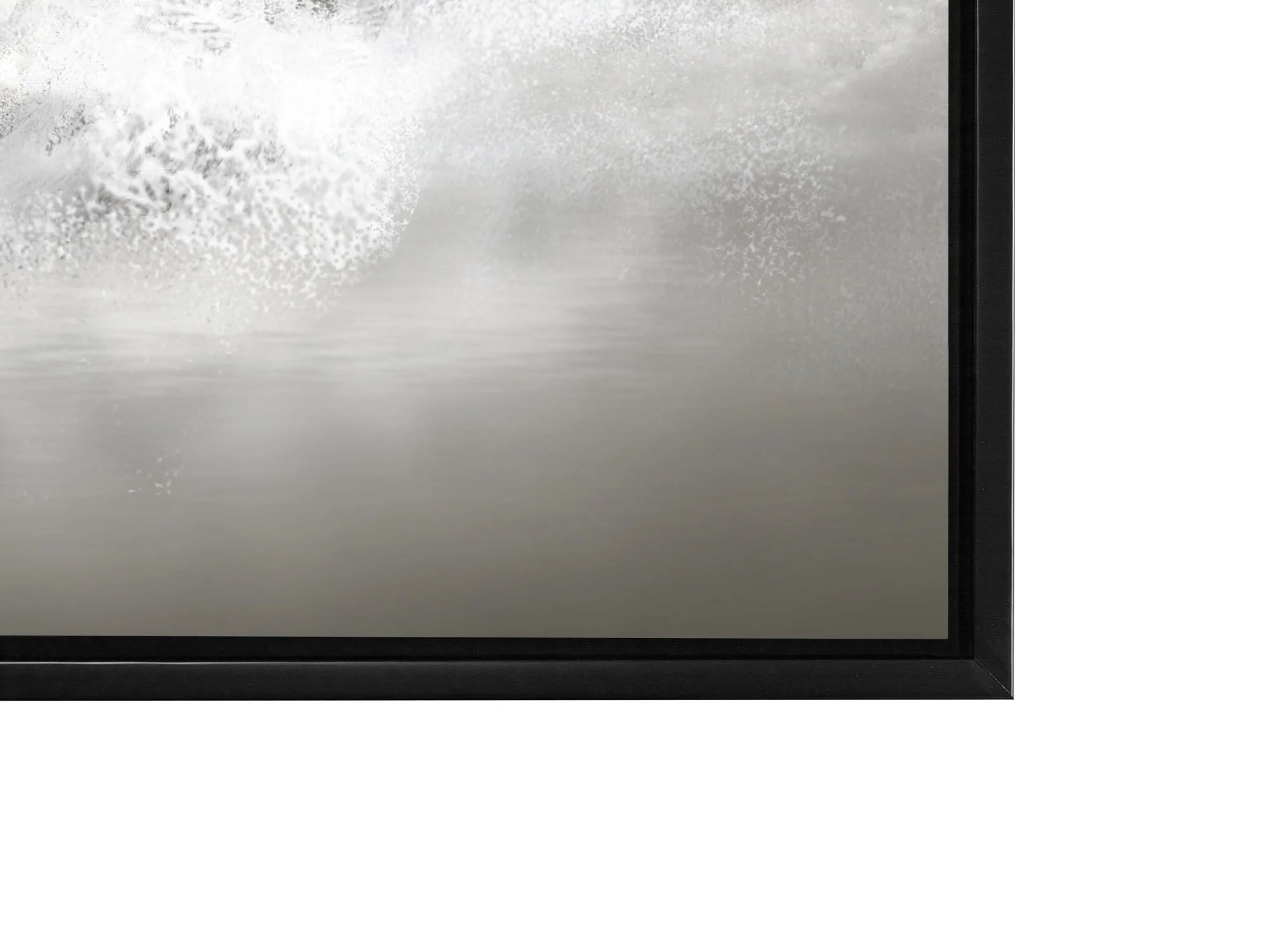 Wall Art Black and White Stallions - Animal Print Canvas - Image 7