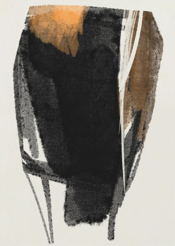 Wall art Black Figure On Neutral Background 2 - Image 2