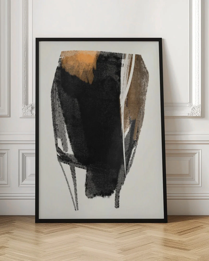 Wall art Black Figure On Neutral Background 2 - Image 4