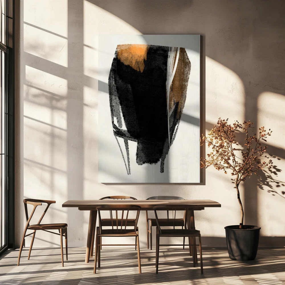 Wall art Black Figure On Neutral Background 2 - Image 5