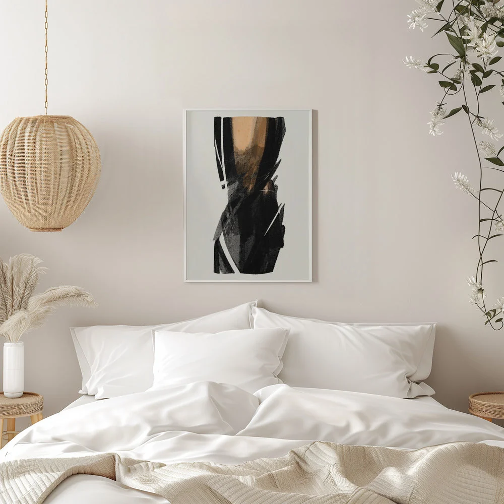 Wall art Black Figure On Neutral Background 3 - Image 11