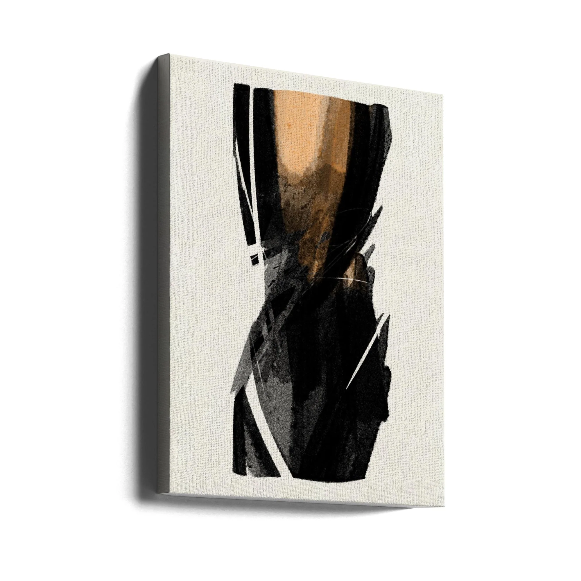 Wall art Black Figure On Neutral Background 3 - Image 3