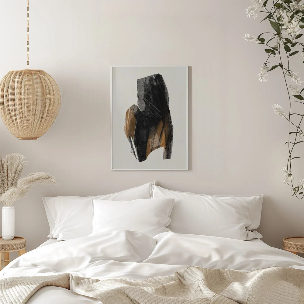 Wall art Black Figure On Neutral Background 4 - Image 11