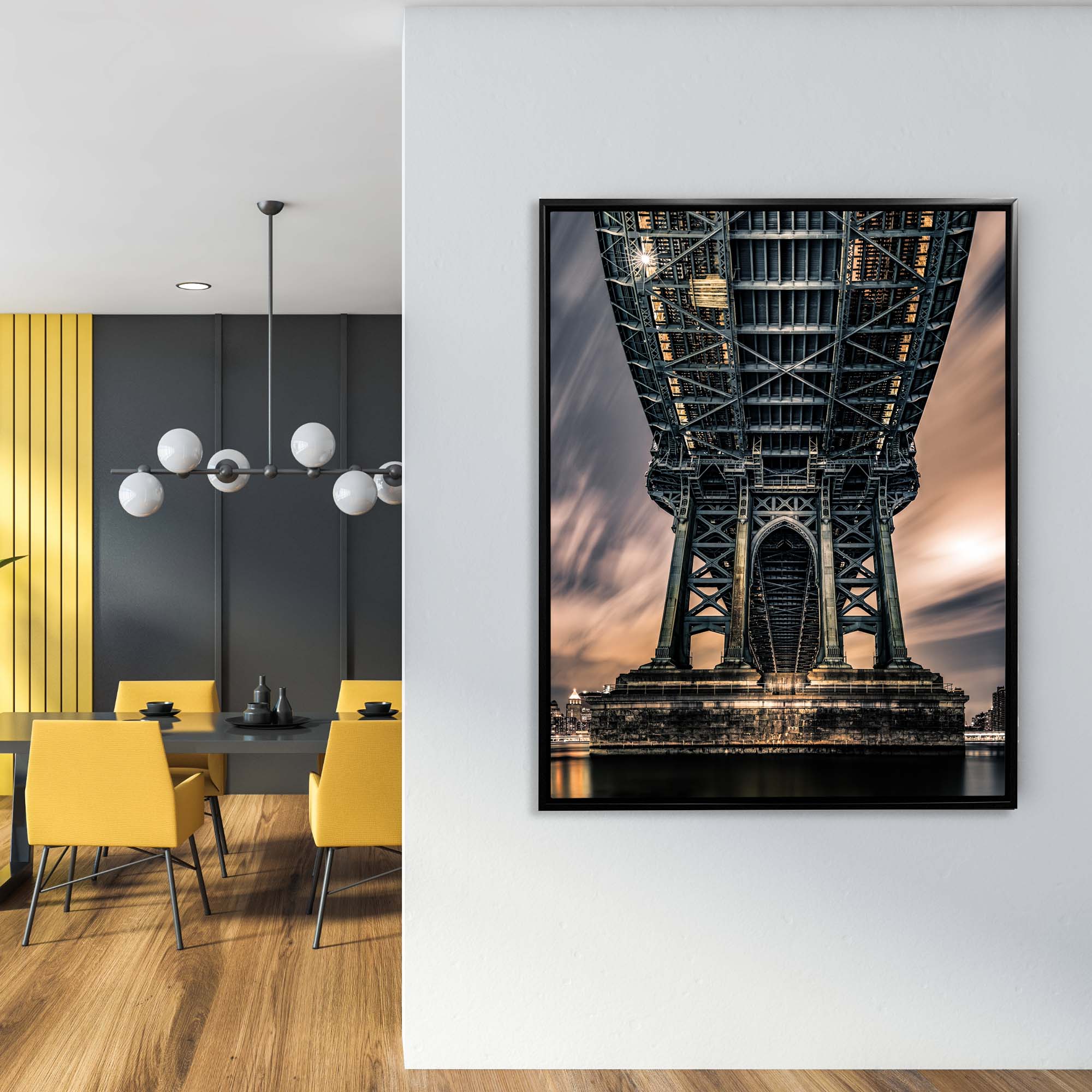 Wall Art Bridge Symmetry - Image 3