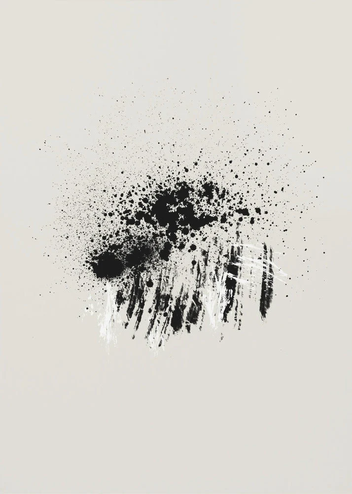 Wall art Brush splatters #3 - Image 2