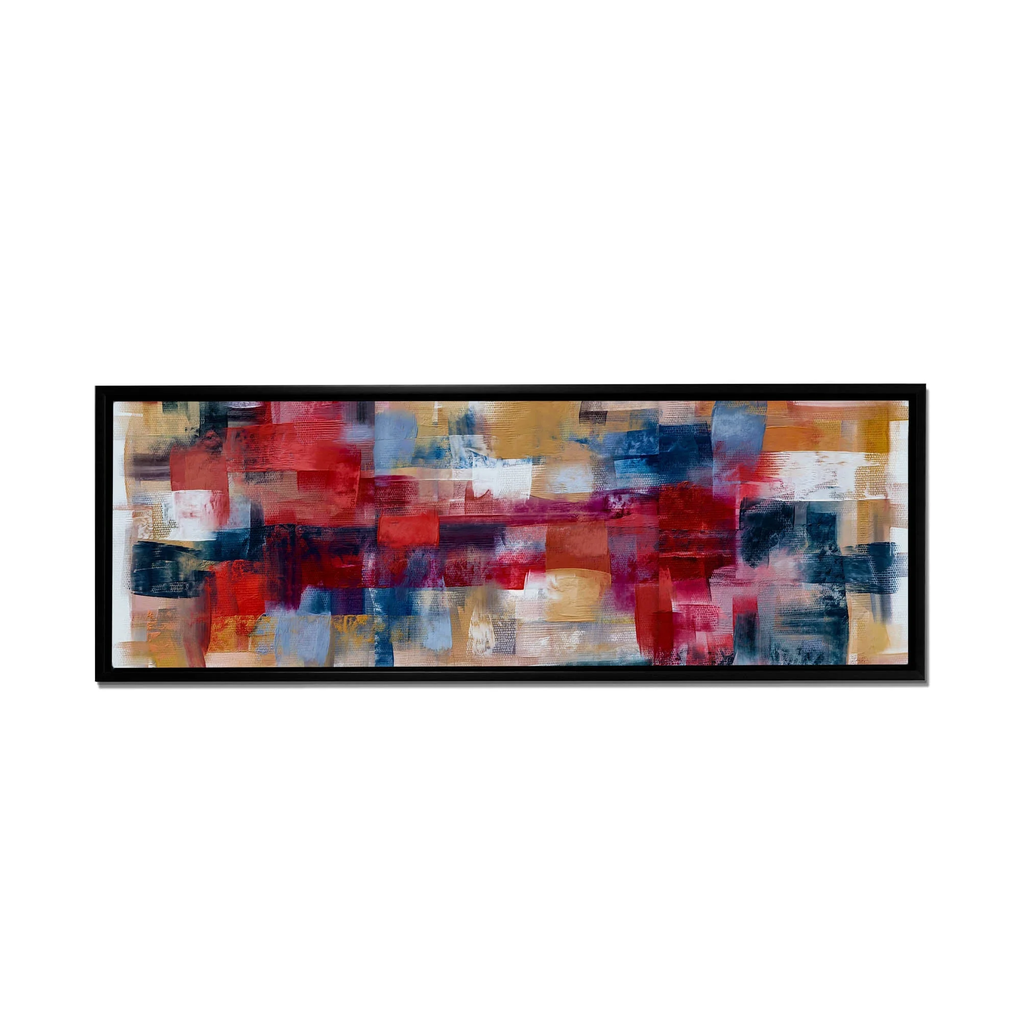 Wall Art Burgoyne Abstract brushwork weaving-Large Canvas Wall art- Fine Art- RGB varnish - Image 6
