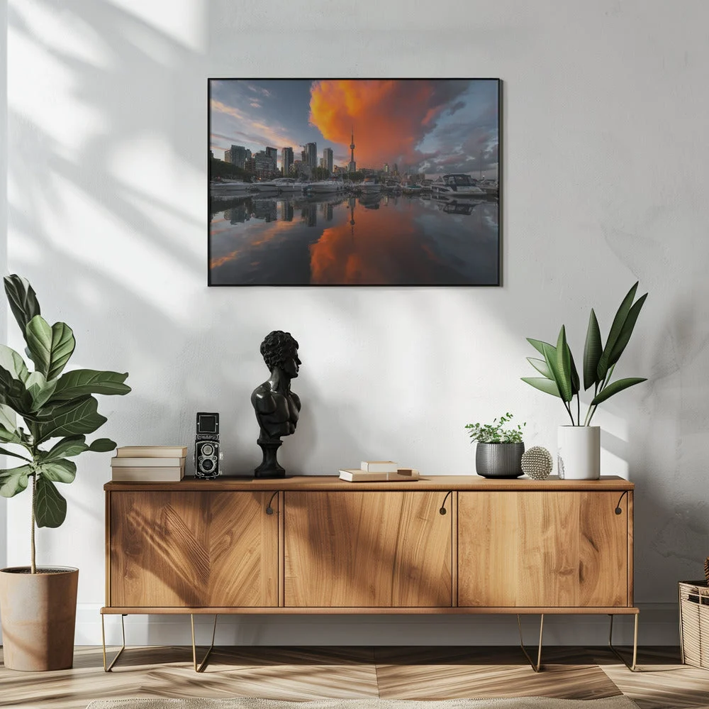 Wall art Burn in Toronto Canvas Print - Image 6