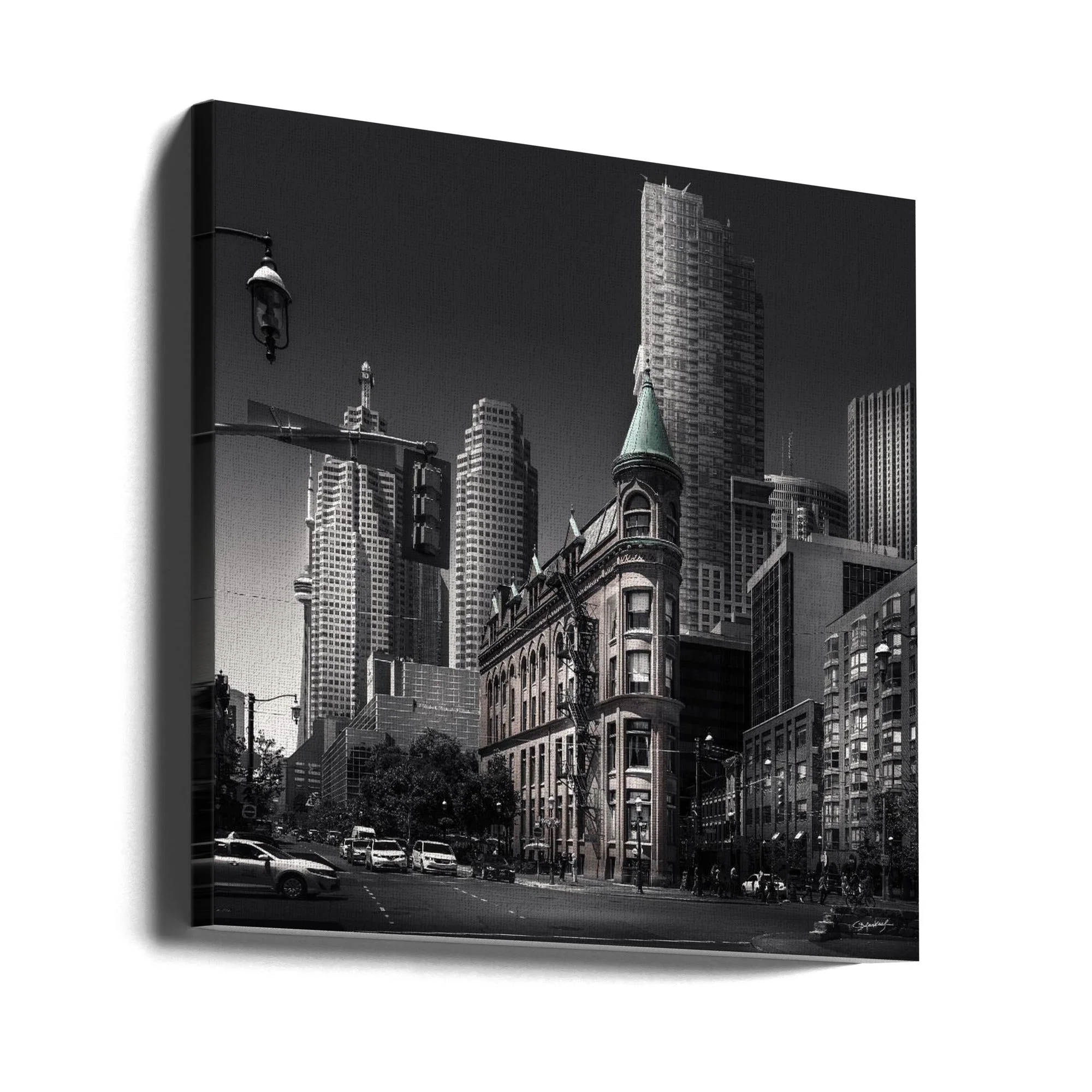 Wall Art Canadian Flatiron Canvas Print - Image 10